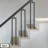 6 Pack 36In U-Shape Stair Railing-116242521