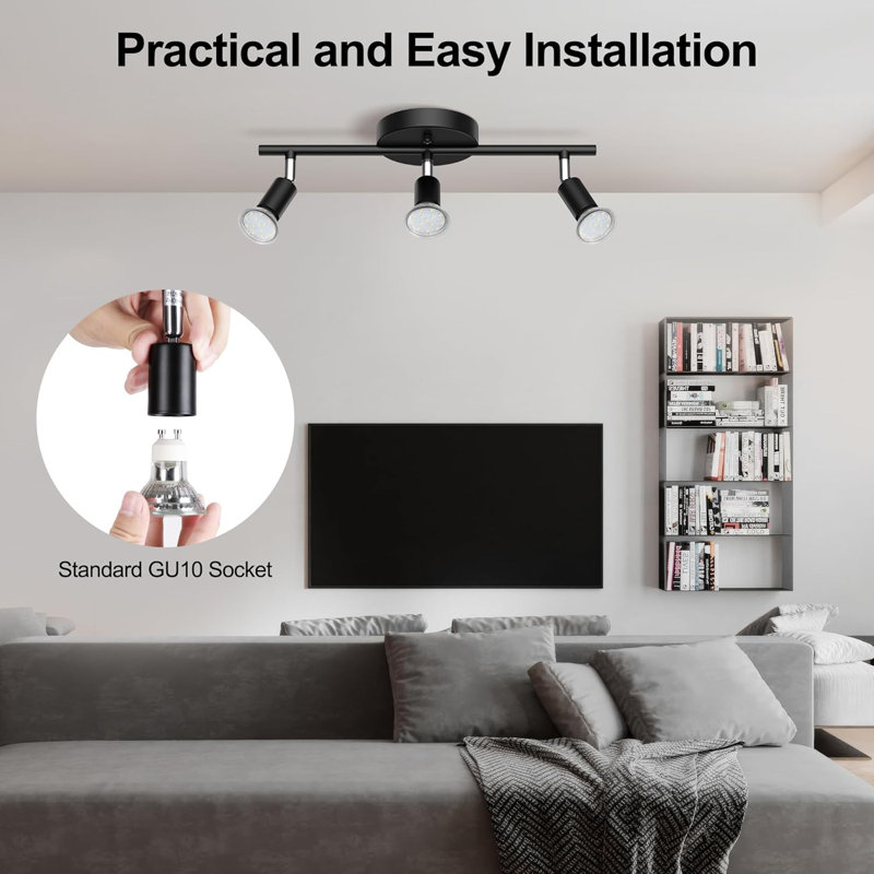 3-Light Track Light Kit