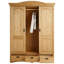Heine 3 Door Solid Wood Wardrobe-639158154