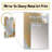 Gold And Turquoise Marble Fuild Ink I - Marble Large Wall Mirror, Modern Unique Mirror, Printed Metal Art-1102703259