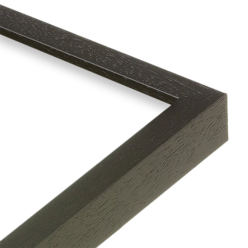 Forme Astratte by Marco Marella For Studio M, Black Single Structure Framed Paper, 30" H x 21" W x 1.25" D