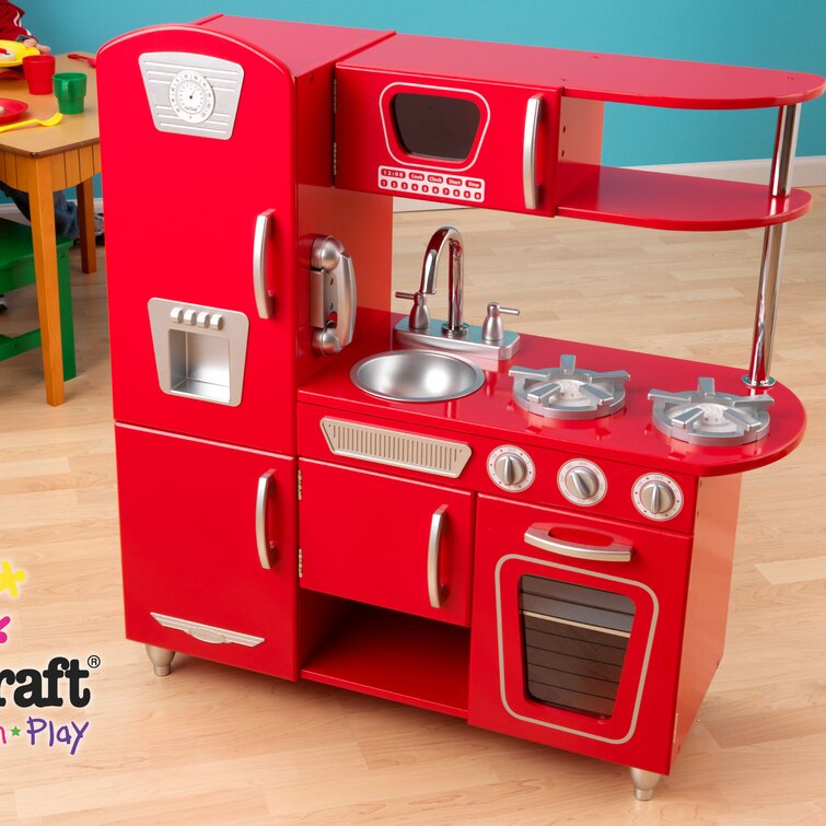 Red Kitchen Set