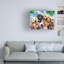 Wrapped Canvas Wall Art - Howard Robinson 'Happy Dogs' Wall Art for Living Room, Bedroom, or Office Décor - 18x24-26856608