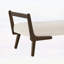 Banc rembourré cannelé pour un confort et un style polyvalents dans divers décors-13591071