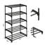10 Pair Stackable Shoe Rack