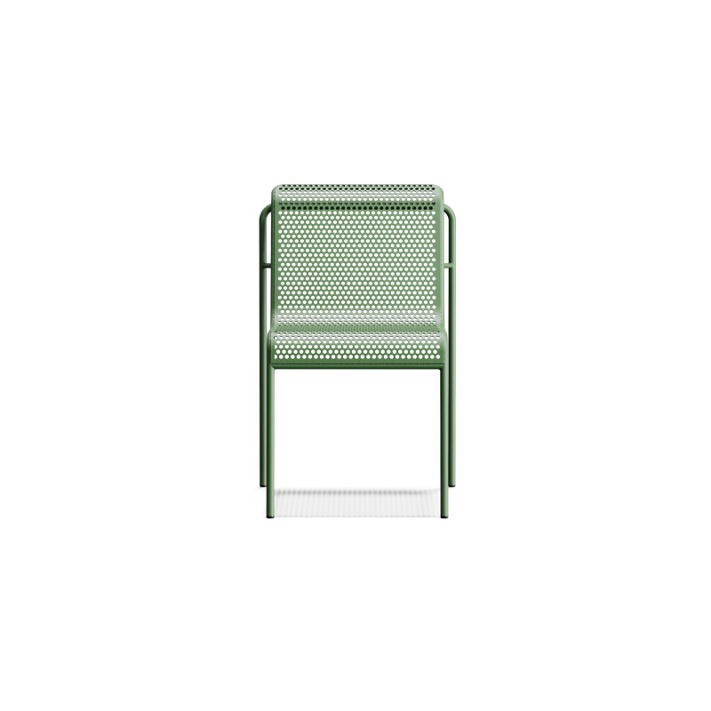 Perf Outdoor Dining Side Chair, Aloe