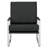 Abrham Faux Leather Armchair-2104234308