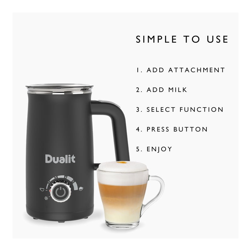 Dualit Stainless Steel Automatic Milk Frother