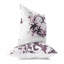 Indoor / Outdoor Floral Square Cushion-1319176196-1319176195