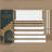 Ethan Solid Wood Platform Bed with Headboard, Rustic Bed Frame-652529527-659914696