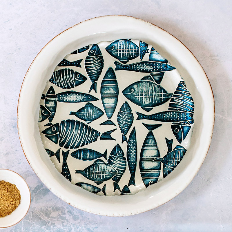 Isola Glass Salad/Dessert Plate