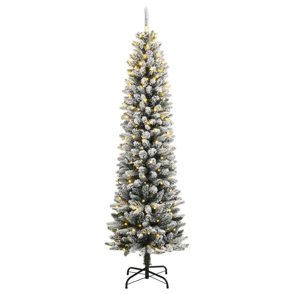 Künstlicher Weihnachtsbaum 150 cm mit LED-Lichtern und Ständer