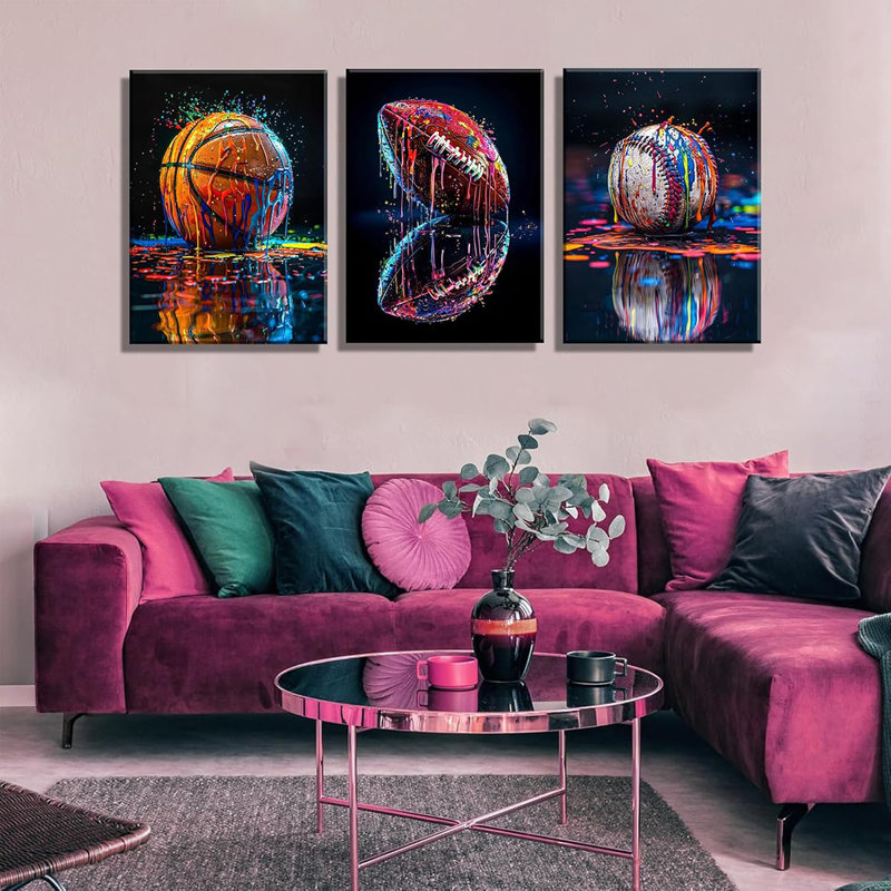 Framed Wall Art on Canvas