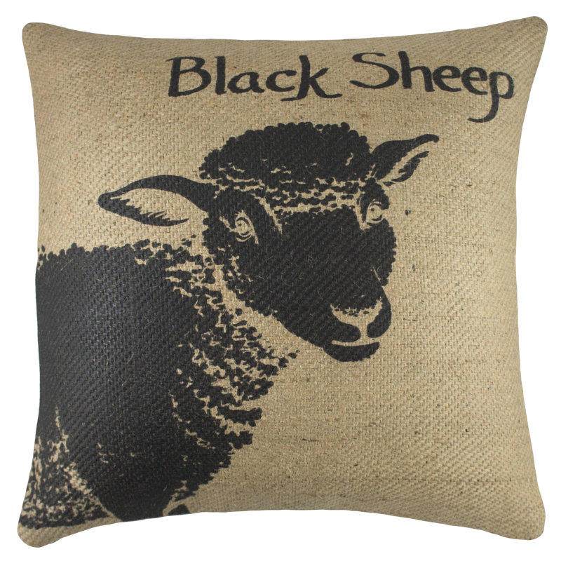 Jute / Sisal Reversible Throw Pillow