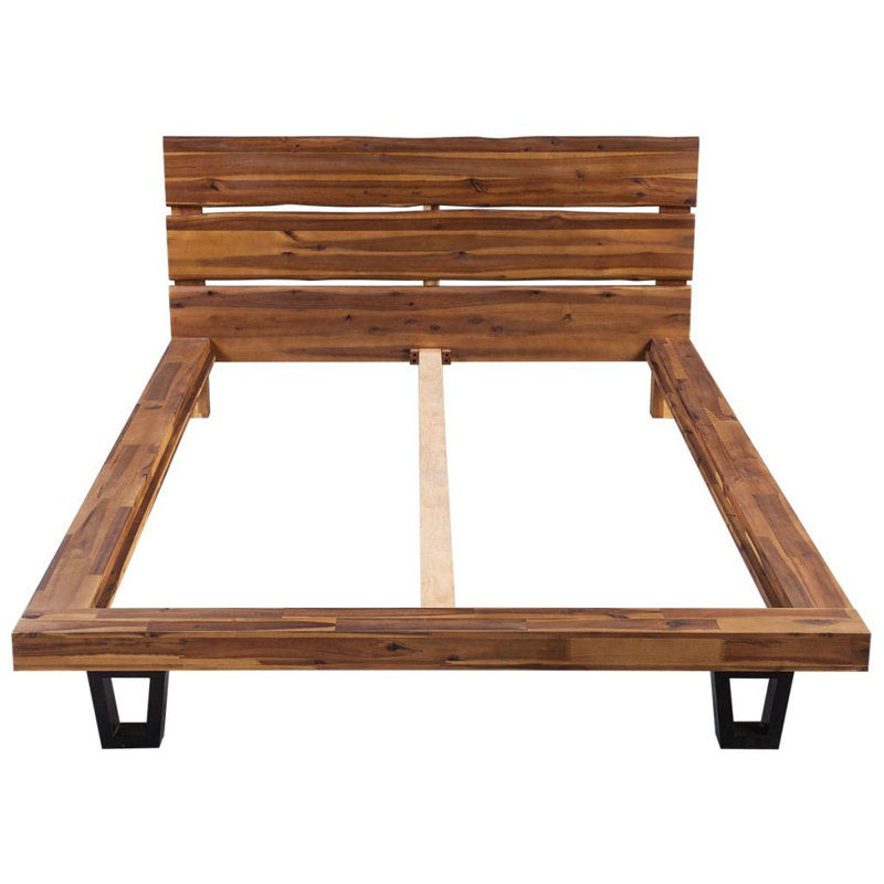 Berry Solid Wood Bed, European Double (140 x 200 cm)