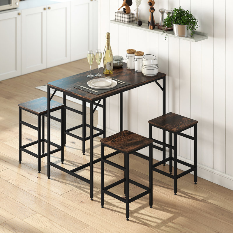 Kerman 4 - Person Dining Set