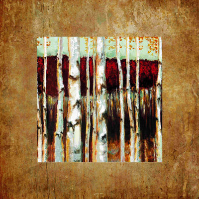 Birch Forest 2 - impression sur toile tendue