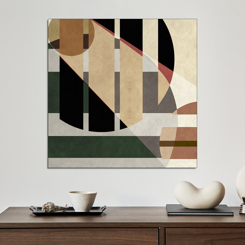 Impression sur toile, art moderne - formes géométriques par Stebyix, par 5by5collective