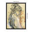 Impression sur toile encadrée, "Souligner les lignes et les textures fluides" par Ute Rathmann