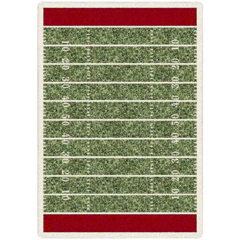 Victoire du vendredi - rouge, Rectangle 7 pi 8 po x 10 pi 9 po