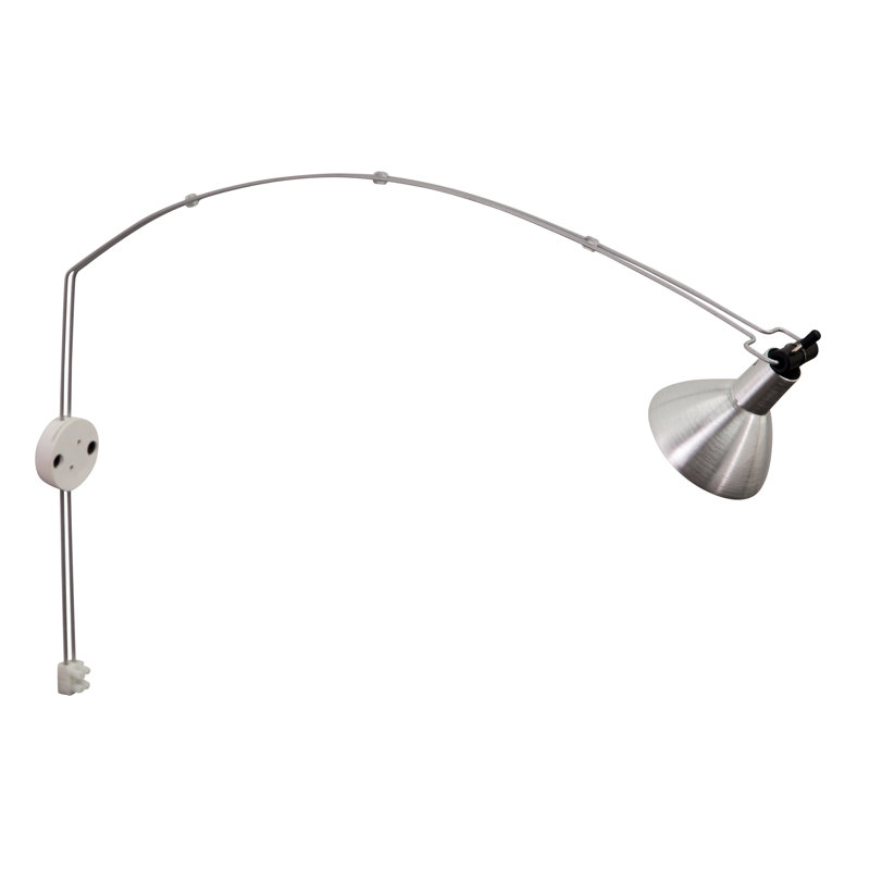Ola 3'' Dimmable Frame Mount Picture Light, Satin Nickle