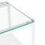 Tables de bout modernes en verre trempé de 2 pour un salon confortable avec un design d'espace-2094822598-2094822593