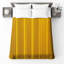 Yellow Vertical Stripes Quilted Bedspread All Sizes-126174632