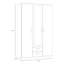 Tariah 3 Door Manufactured Wood Wardrobe