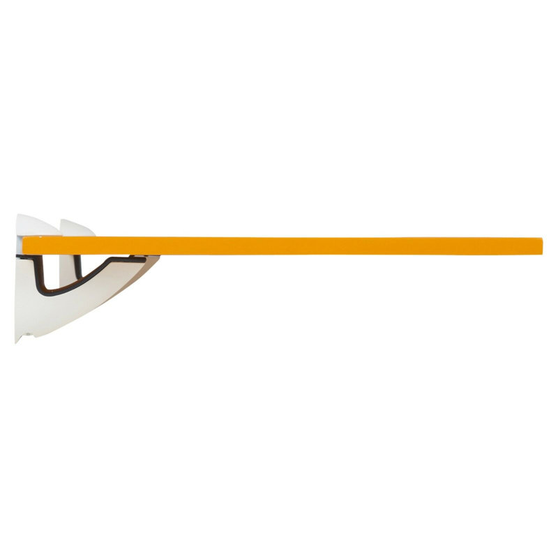 Roybal 3 Piece Floating Shelf, Orange