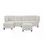 Canapé-lit modulaire avec tissu de haute qualité, conception personnalisable et grand espace de rangement pour des espaces de vie polyvalents-1115263906