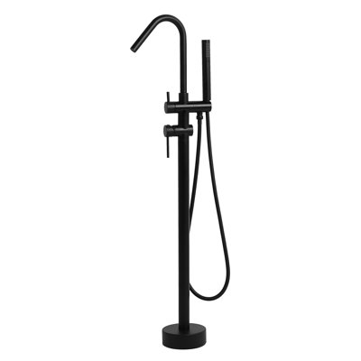 Seraphina 1 Handle Floor Bath Filler with Diverter