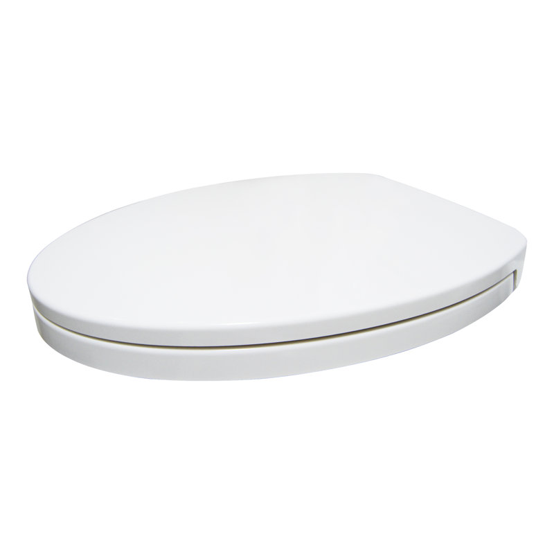 Siège de toilette allongé à fermeture rapide