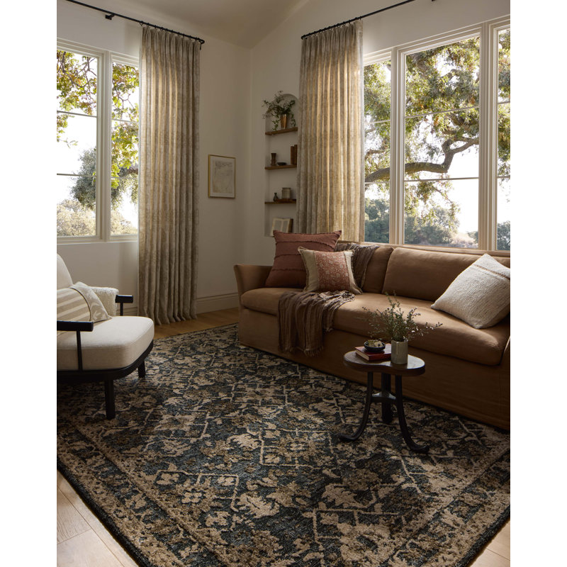 Tapis denim / granit Loloi Percival, Rectangle 8 pi 6 po x 12 pi
