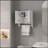 Medicine Cabinet Riley, Bathroom, White-233140047