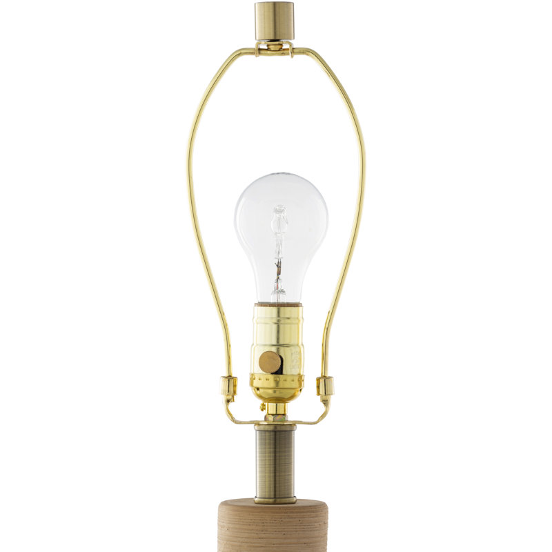 Lilou Table Lamp, Beige/Gold