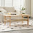 Yohaan Solid Wood Single Coffee Table 4 Legs Coffee Table with Storage-688409274
