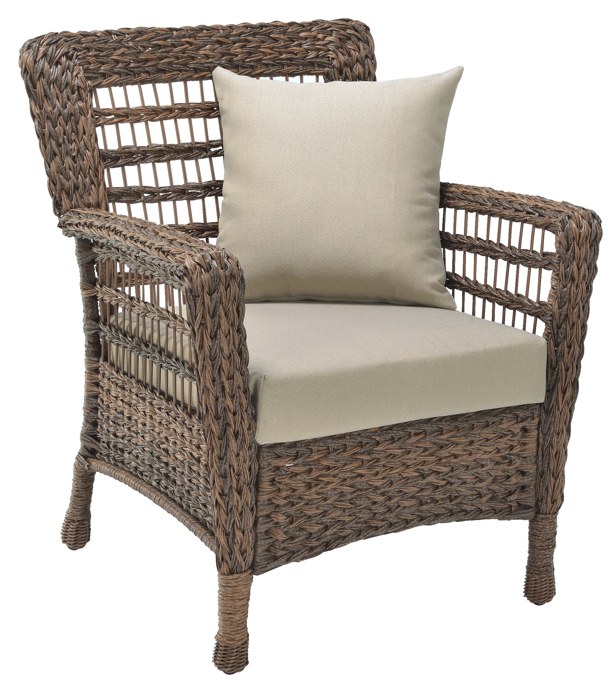 Bay Isle Home Fredric Wicker Outdoor Lounge Chair & Reviews 