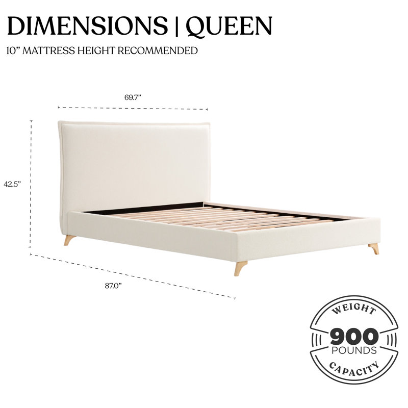 Pelham Flange Edge Bed Frame