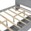 Lit plateforme double en bois-493835910