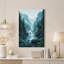Art mural sur toile Misty Mountain River-1997451354