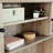Brown Finish For Office Organization, 4 Horizontal Adjustable Shelves, Closed Back, Engineered Wood Structure, Holds 24 Thread Spools, 16" X 13 7/8" , Easy - To Follow Assembly Directions