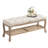 Giulio 44.5"W French Country Tufted Upholstered Storage Bench-1146007615