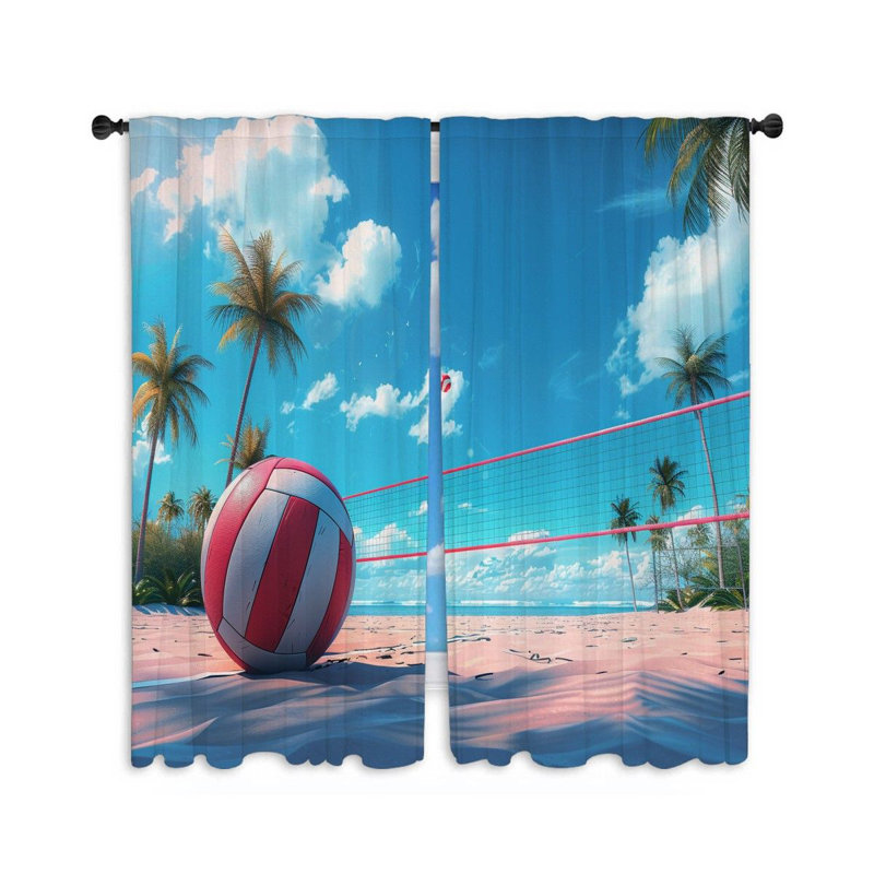 Nanea Room Darkening Curtain Pair, 40" W x 54" L