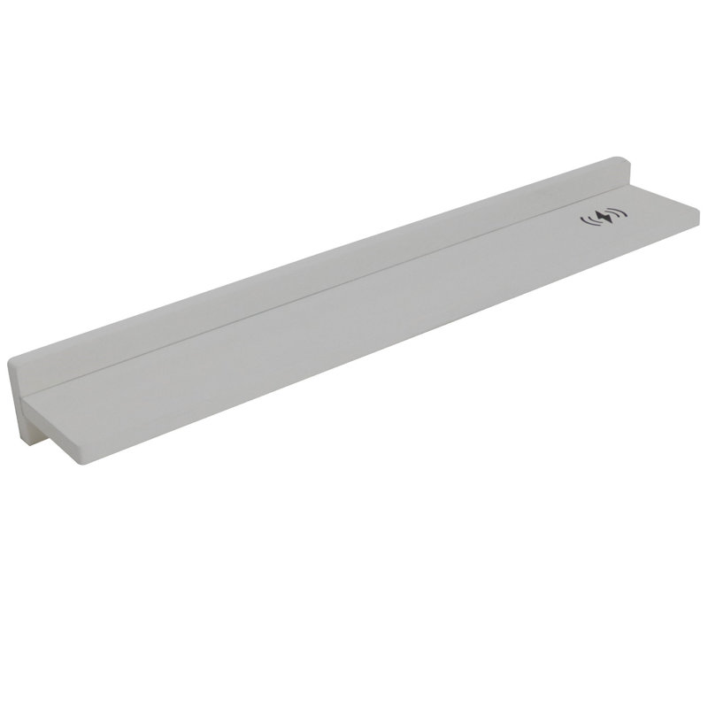 Floating Shelf, White, 3" H x 30" W x 5" D