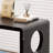 Black Rectangular Solid Wood desk-1478465194