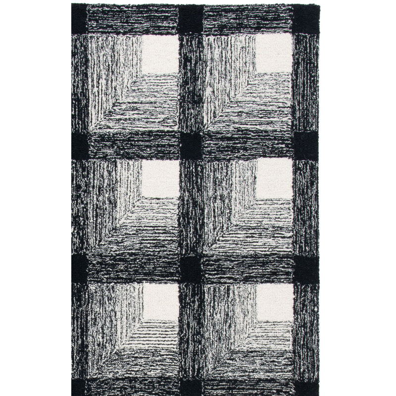 Tapis en laine Robbie, Tapis de couloir 2 pi 3 po x 9 pi