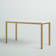 Driggers Metal Base Dining Table