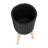 S/2 10/12" Ridged Planter W/ Wood Legs