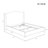 Allis Upholstered Wingback Bed-863512940-858840985