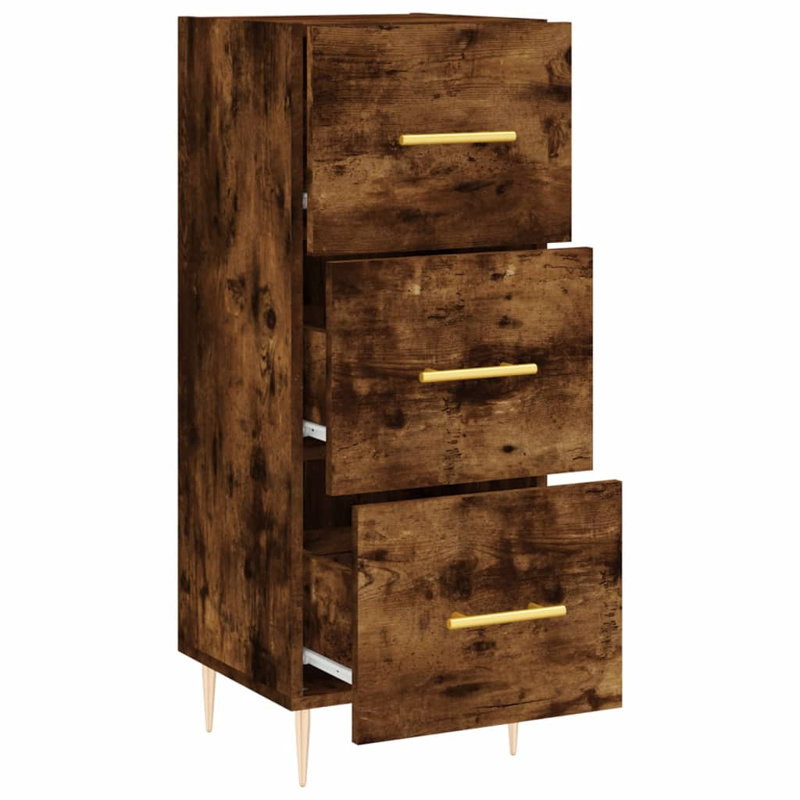 Iliff 3 -Drawer Accent Chest, Smoked Oak